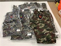 11 New Pairs Size L-XXL Camo Print Pants