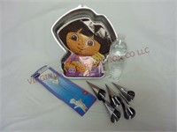 Dora Cake Pan, Pillsbury Cake Tester & Icing Tips