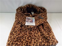Leopard Print Jacket- size Large