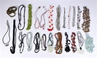 A Group of 24 Assorted Necklaces