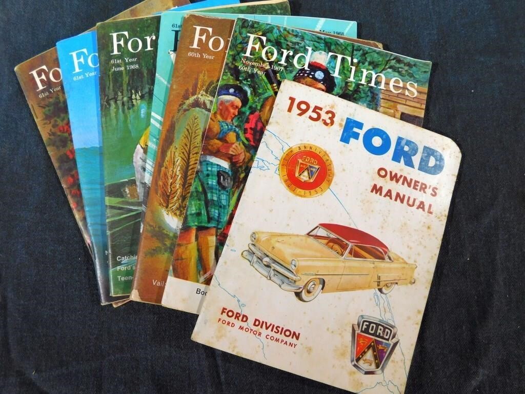1953 Ford Owner's Manual Others