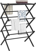 FKUO Household Indoor Folding Clothes Drying Rack