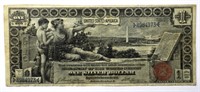 1896 $1 EDUCATIONAL SILVER CERTIFICATE
