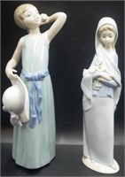 Two Lladro Standing Figures