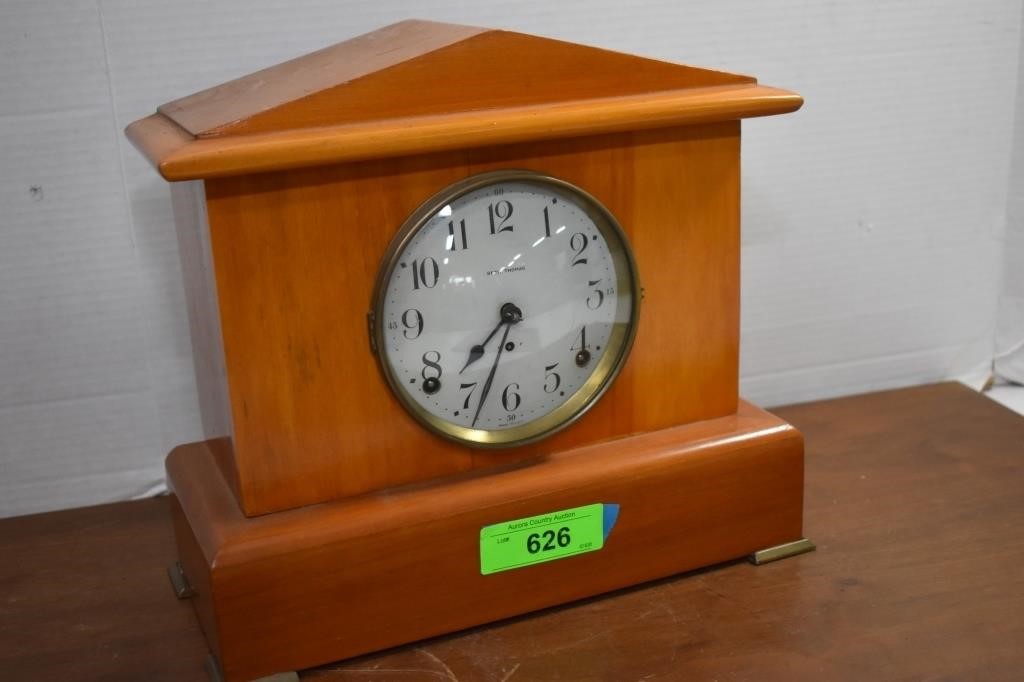 Vintage Seth Thomas Chime Clock. No Key