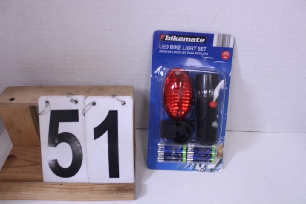 Bikemate LED Bike Light Set (New)