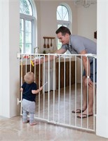 Babelio 34" Extra Tall Baby/Dog Gate with No Thres