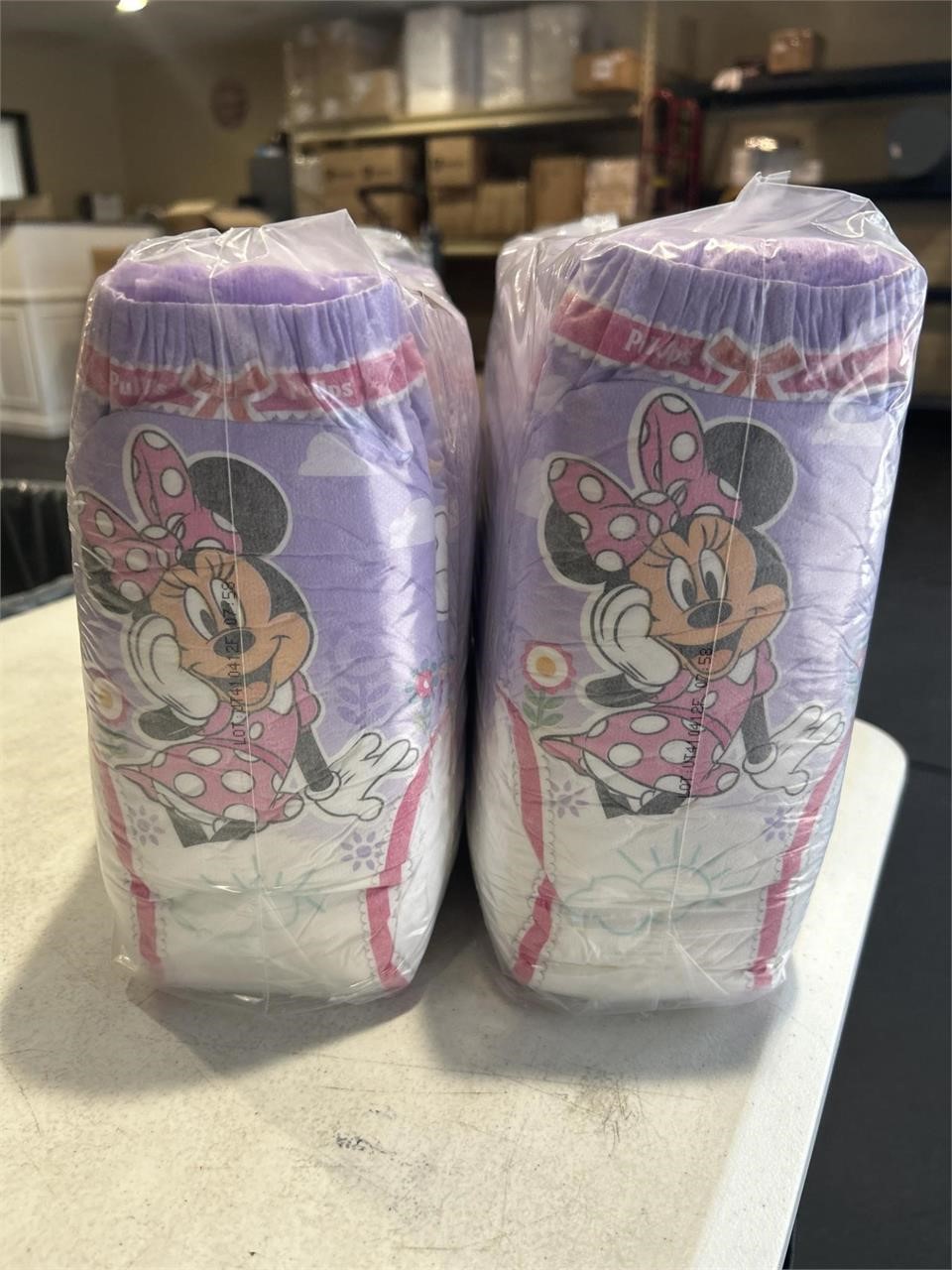 60 Diapers Huggies Pull-ups 4T-5T Minnie Mouse