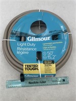 NEW Gilmour Light Duty 50ft Hose