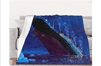 New (.50x40 inch )Sinking Movie Fleece Blanket,