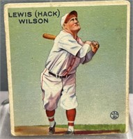 1933 Goudey Hack Wilson Baseball Card