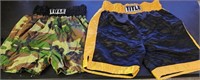 W - 2 PAIR OF BOXING TRUNKS 3XL (K72)