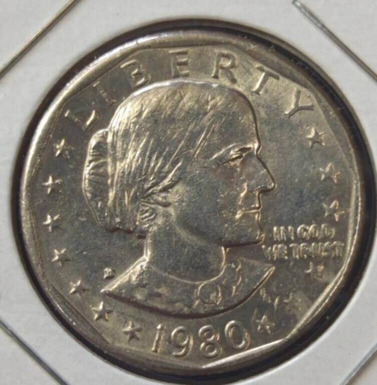 1980 d. Susan b. Anthony dollar