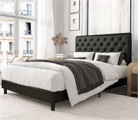 Amolife Full Bed Frame with Headboard