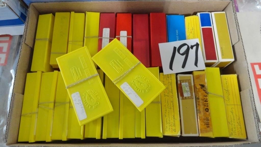 Containers of Projector Slides