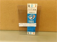 1985 Blue Jays Exhibition Stadium Unused Ticket