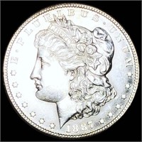 1887-S Morgan Silver Dollar UNCIRCULATED