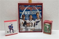 Framed 2000 Sporting News Cover and