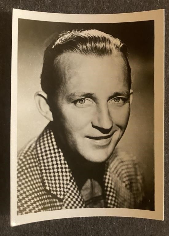 BING CROSBY: Antique Tobacco Card (1951)