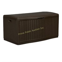 Suncast $185 Retail 52.75"Lx29" Deck Box, Java