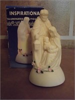 Holy Family Illuminated Figurine