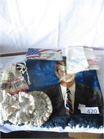 Kennedy Blanket, Vintage Liens, crochet, others