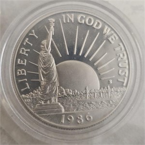 1986 Com Statue of Liberty Half Dollar
