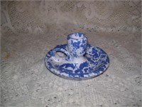 VINTAGE KENTUCKY POTTERY BYBEE CANDLE HOLDER