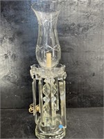 LARGE PRISM HURRICANE LAMP