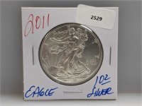 2011 1oz .999 Silver Eagle $1 Dollar