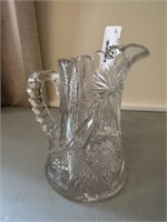 Cut Glass Pitcher