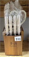 Knife Set 10pc, Opened