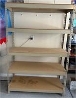 11 - 5-TIER STORAGE SHELVING 72X49"