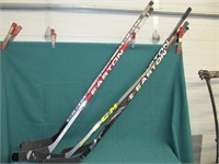 5 Right Handed Hockey Sticks