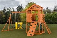 CREATIVE CEDAR DESIGNS TIMBER VALLEY PLAYSET