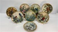 8 Lenox  Nature’s Collage Plate Collection 5 w/