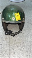 Open Faced Motorcycle Helmet.
