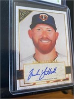 ZACK LITTELL TOPPS GALLERY AUTO