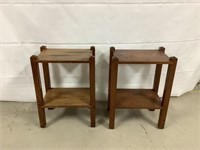 Arts & Crafts Style End Tables