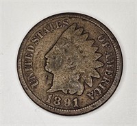 1891 Indian Head Cent