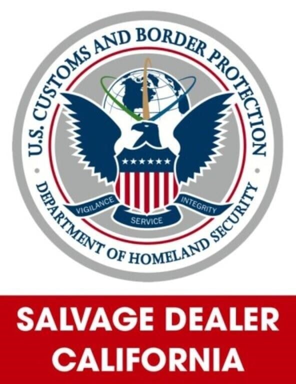 U.S. Customs & Border Protection (Salvage) 5/28/2024 Cali