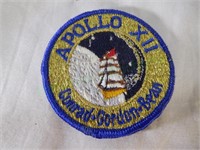 Authentic 1969 Apollo 12 embroidered mission patch