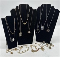 Costume Jewelry, Necklaces, etc.