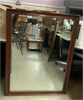 Large wood Framed Accent Mirror