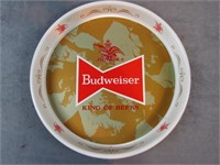 Budweiser King of Beers 1950's Tin Tray