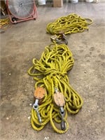 Heavy Duty Ropes With Pulleys