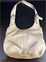 Coach Cream Shoulder Purse