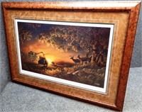 Terry Redlin "Sunset Harvest" Print with C.O.A.