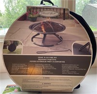 Grab And Go Fire Pit; New