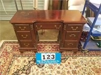 Antique Mahogany 7 drawer Desk